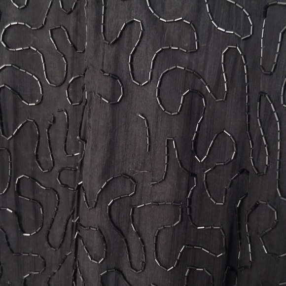 Lawrence Kazar Sequined Dress made in India size Large - Picture 7 of 12